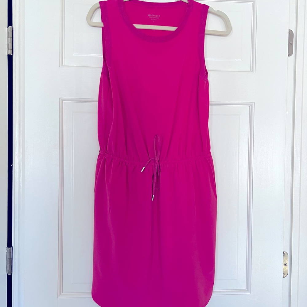 Athleta Rincon Dress, Pink, Size S
